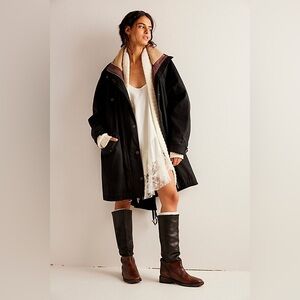 NWOT Free People We The Free Juki Waxed Parka